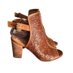 MYRA Bag Monika Tooled Leather Heels